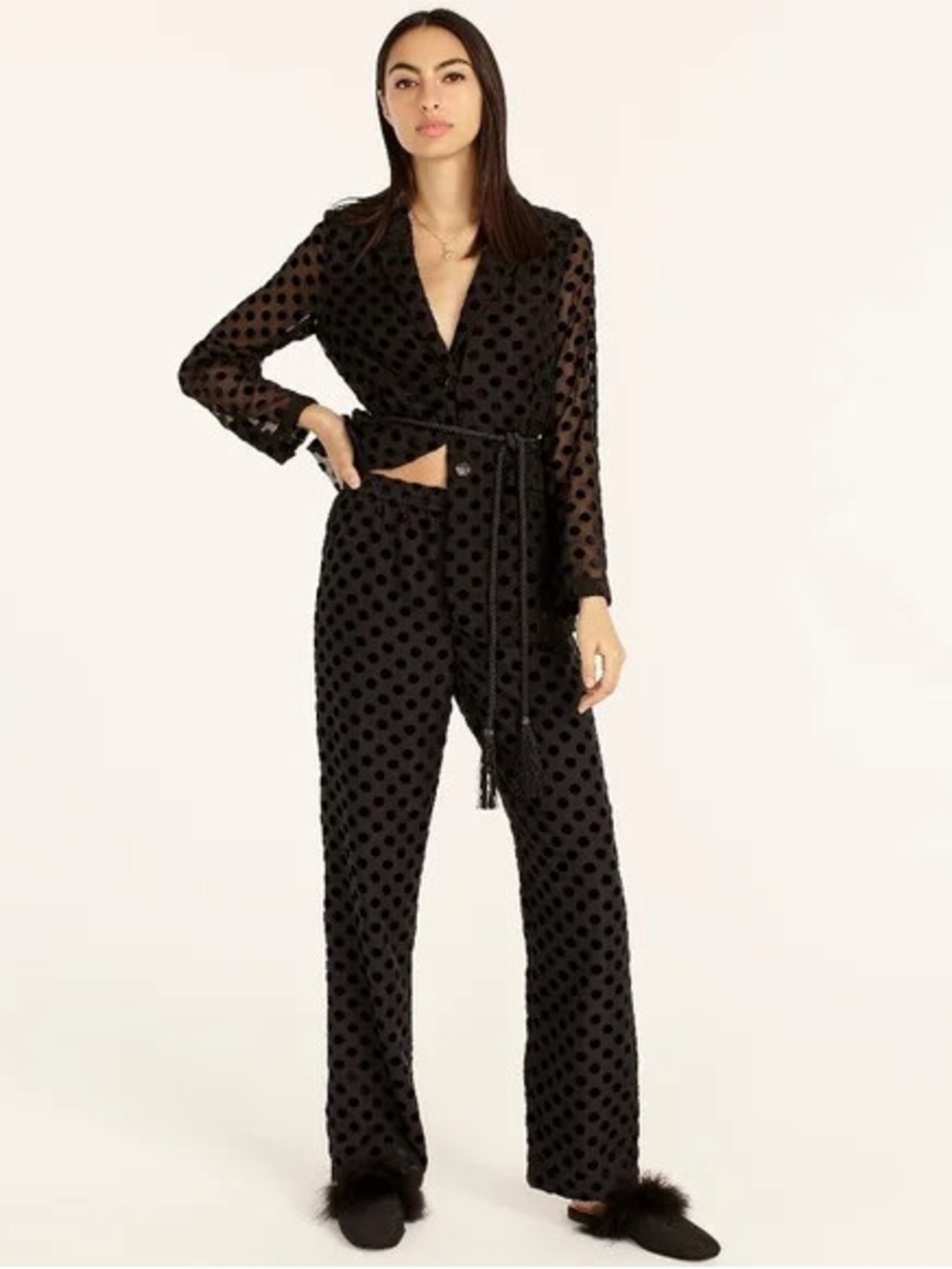 J. Crew Collection black pants.